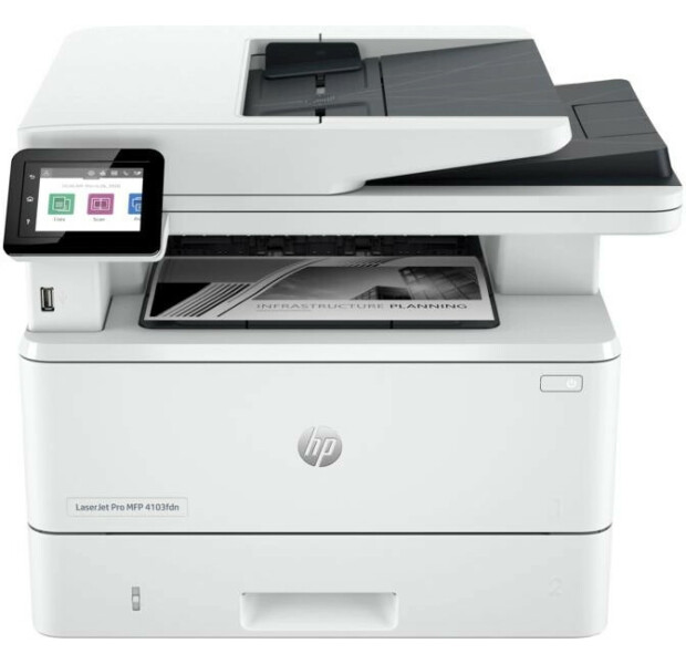 Багатофункцiональний пристрiй HP LaserJet Pro MFP 4103fdn