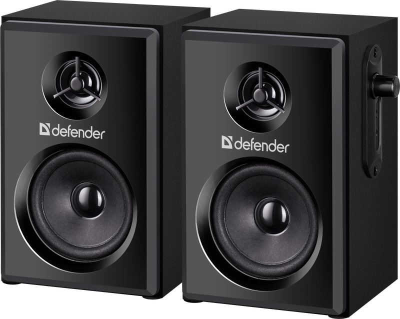 Акустична система 2.0 Defender SPK-270 10Вт, чорна, дерево, USB