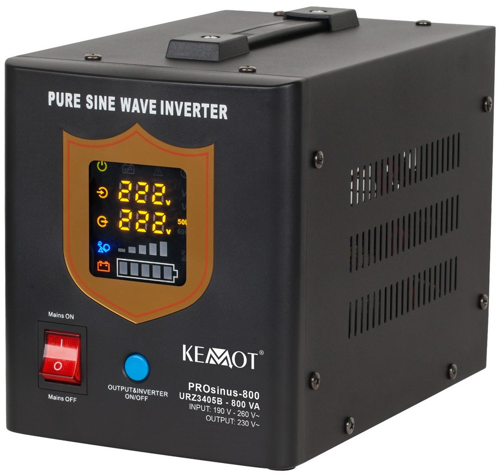 ДБЖ KEMOT PROsinus-80012V 230V 800VA/500W (URZ3405B)