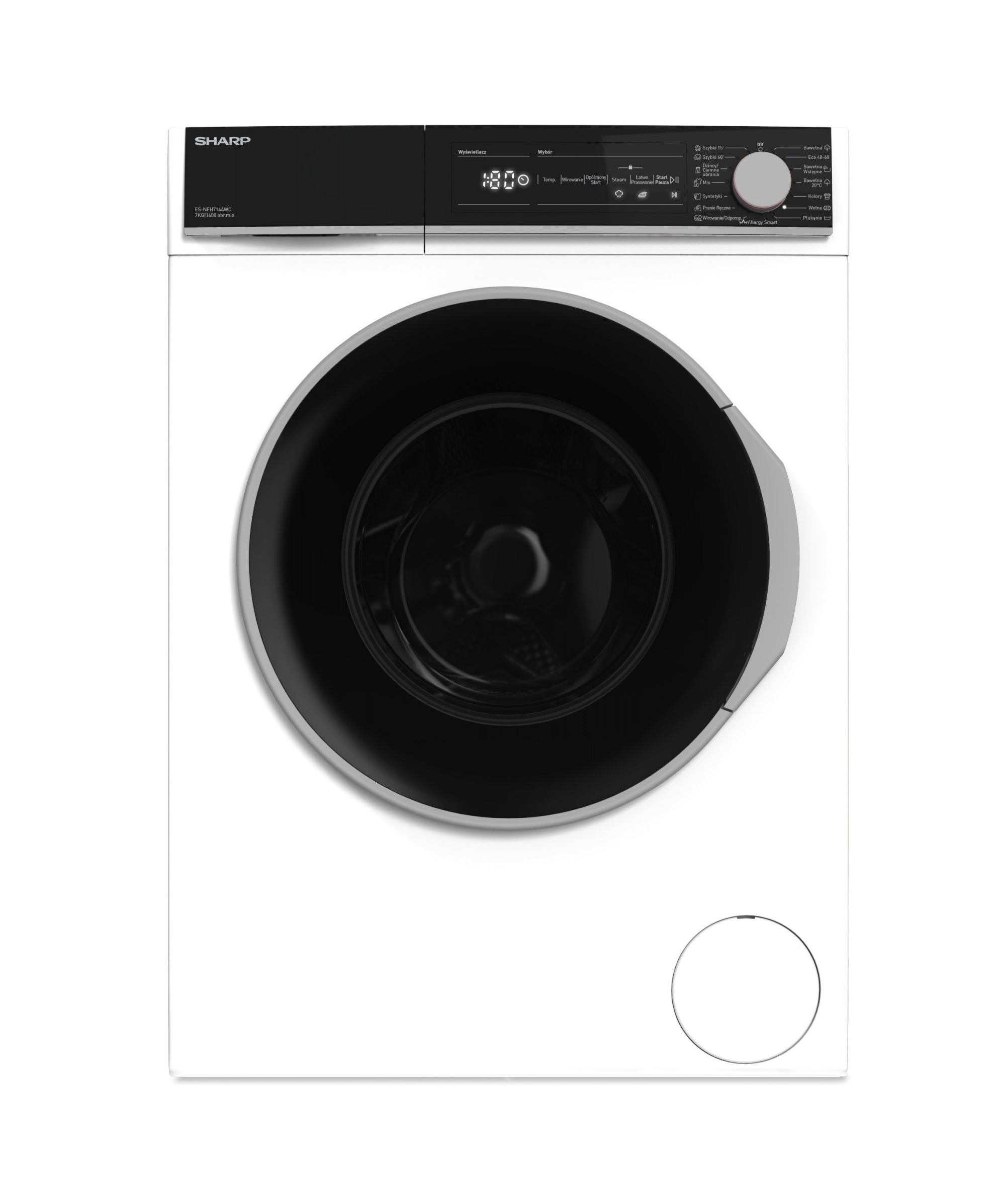 Пральна машина SHARP ES-HFH714AWC-PL