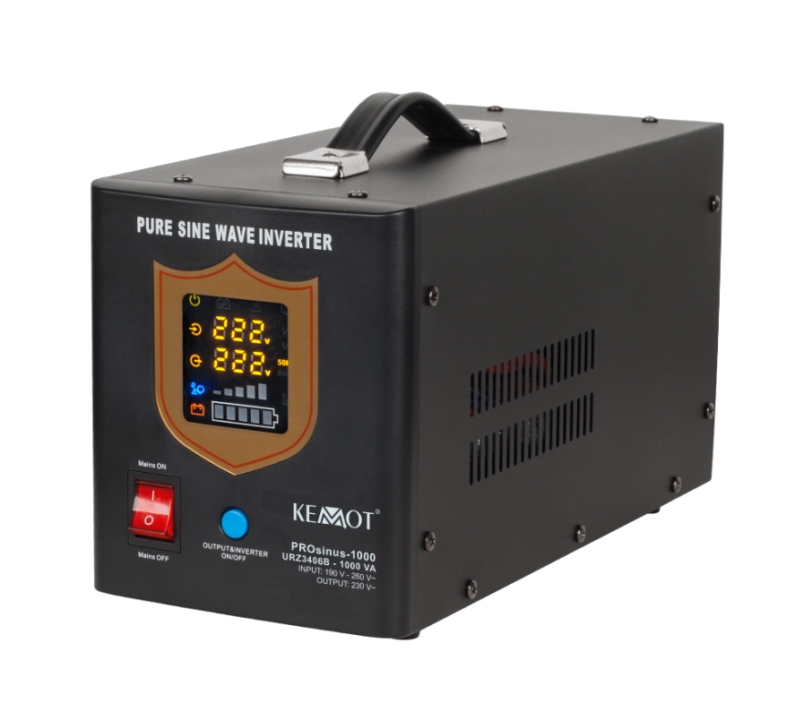 ДБЖ KEMOT PROsinus-1000 12V 230V 1000VA/700W (URZ3406B)