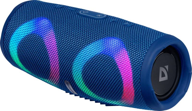 Акустична система 1.0 Defender Q2 10W, BT/FM/USB/TF/AUX синя
