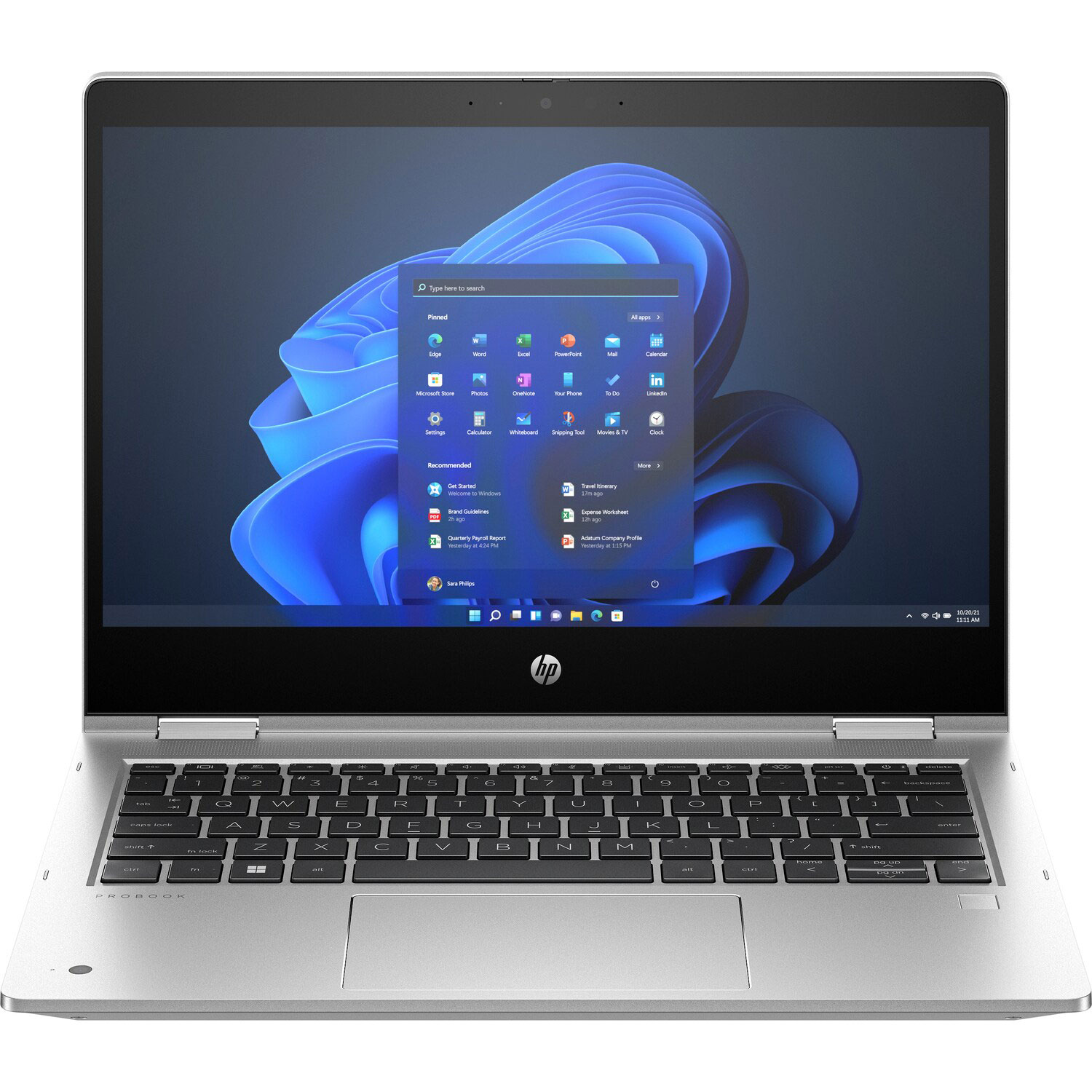 HP ProBook x360 435 G10 13.3" FHD IPS Ts, 250n/Ryzen 7 7730U (4.5)/16Gb/SSD512Gb/Rad/Підсв/Pen/DOS