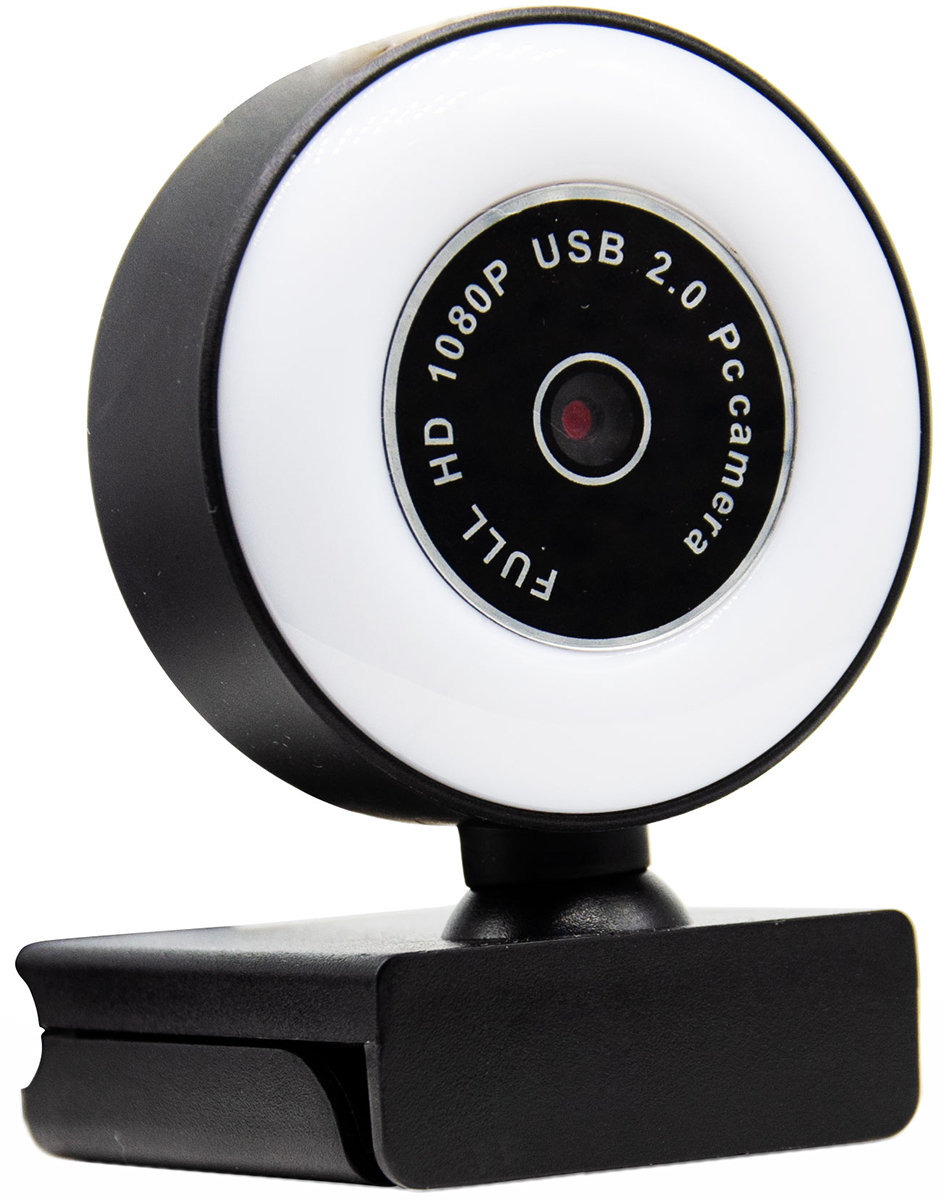Веб-камера OKey WB230 FHD 1080P, LED підсвітка, USB