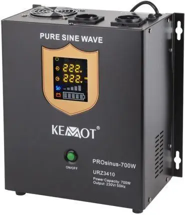 ДБЖ настінний KEMOT PROsinus-1000 12V 230V 1000VA/700W (URZ3410)