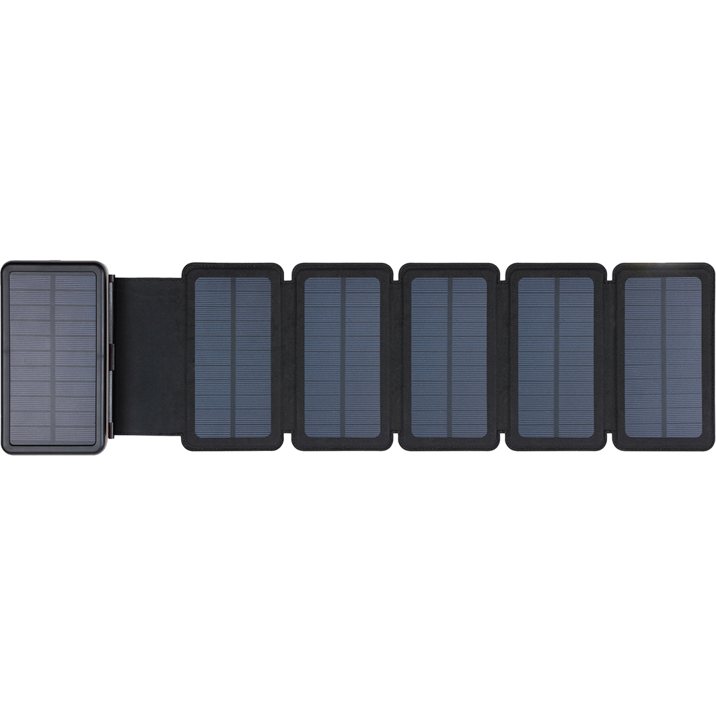 УМБ сонячна 6-Panel 7.5W Sandberg PD 20000 mAh, 2xUSB, Type-C OUT, ліхтарик