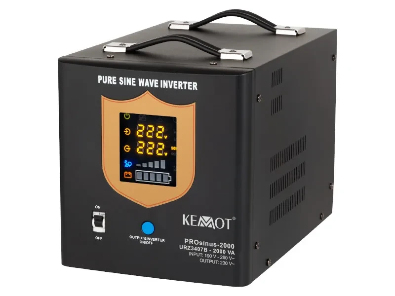 ДБЖ KEMOT PROsinus-2000 12V 230V 2000VA/1200W (URZ3407B)