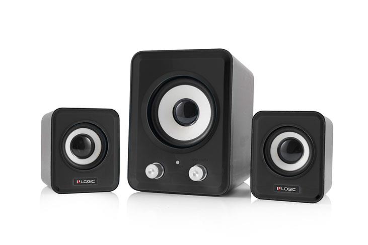 Акустична система 2.1  LogicConcept LS-20, 11Вт, USB живлення, чорна