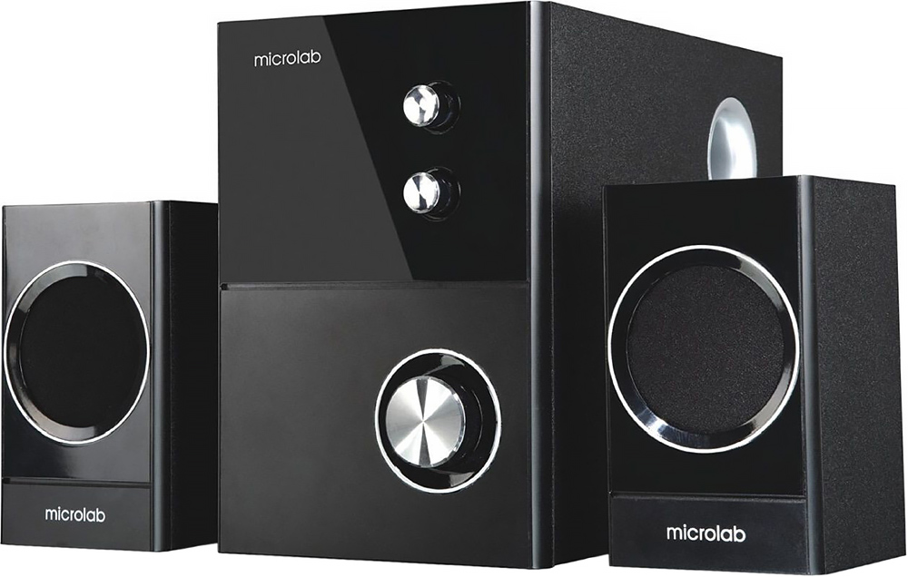 Акустична система 2.1 Microlab M-223, чорна