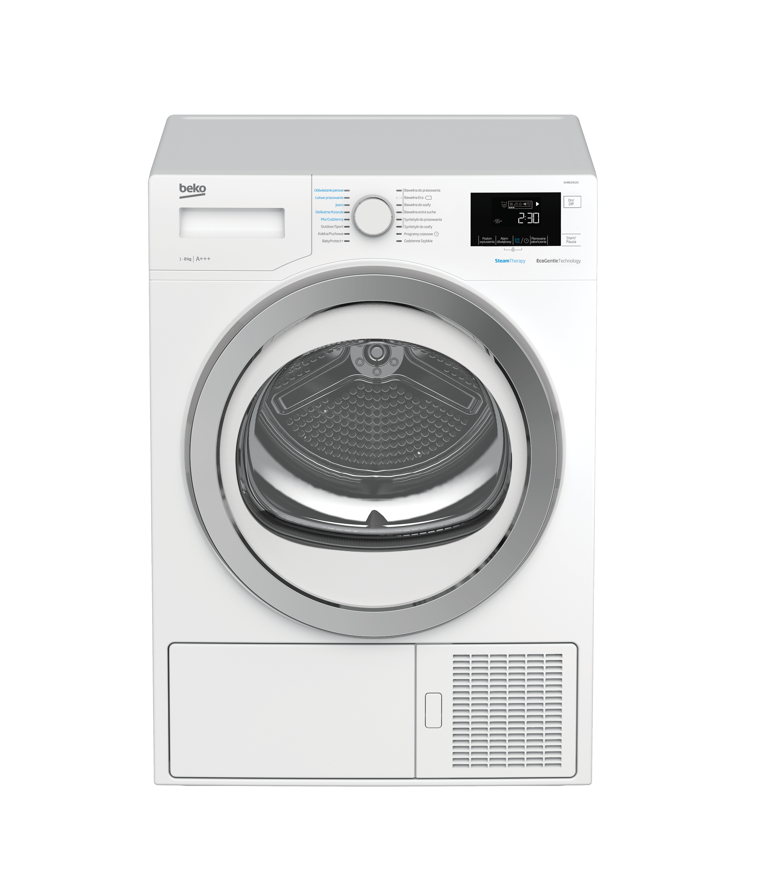 Сушильна машина Beko EDH 8634RXS