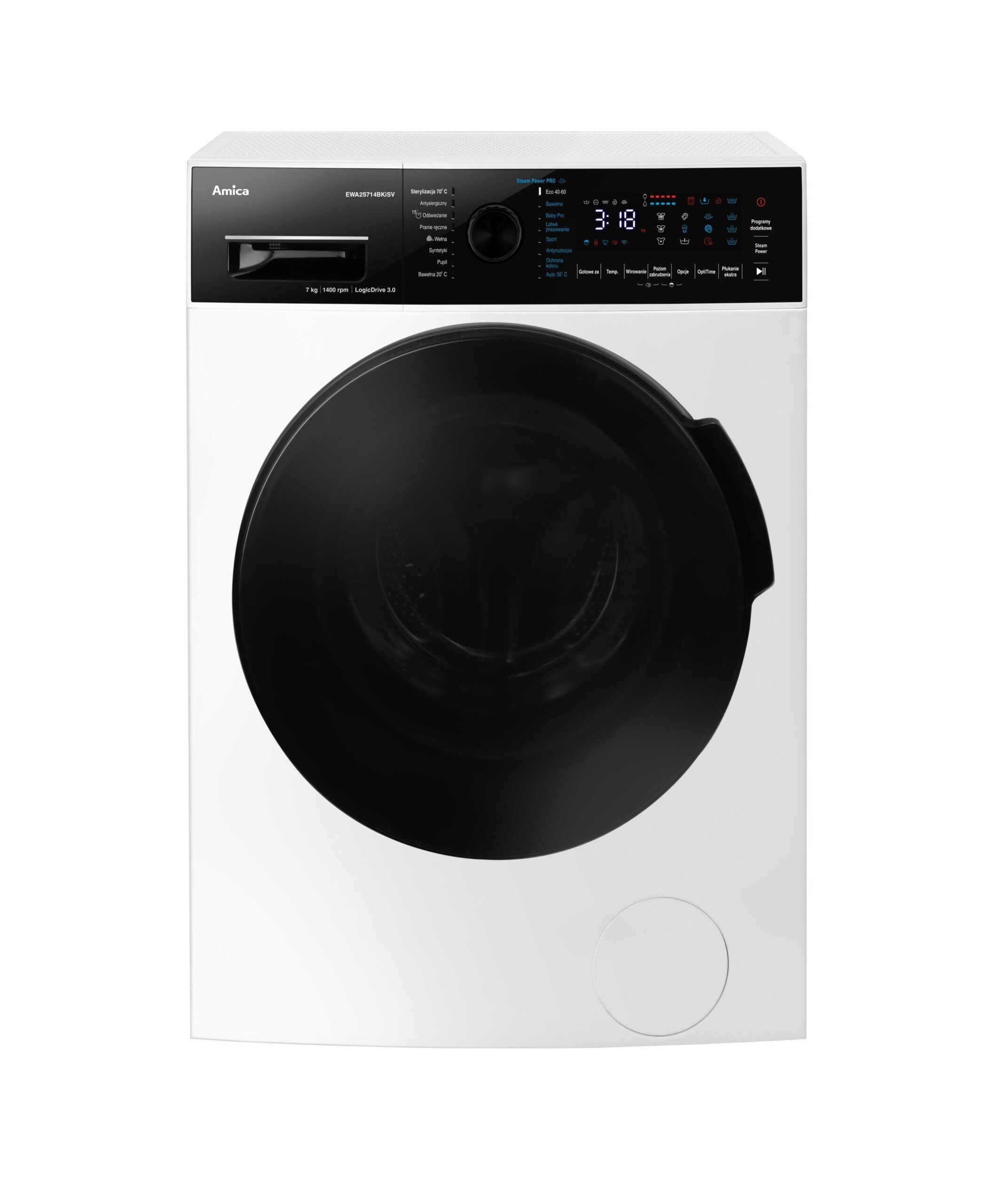Пральна машина AMICA EWA2S714BKiSV