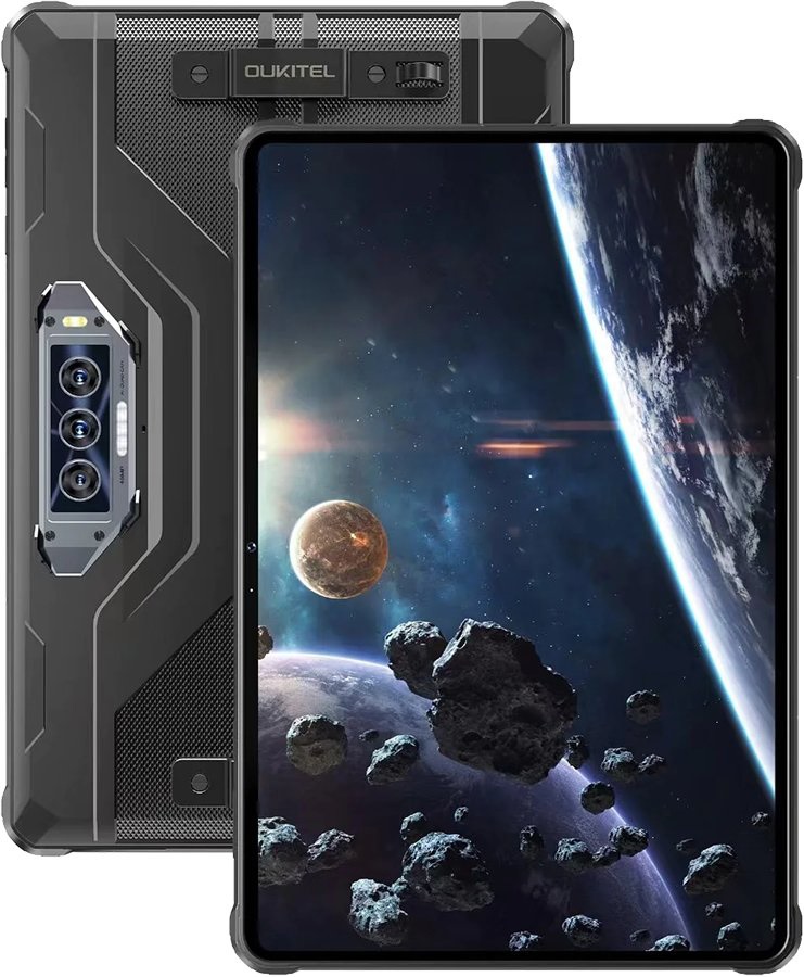 Планшет Oukitel RT8 11" FHD+ 6GB/256GB / G99 / 20000mAh / 48+32Мп / IP69K / LTE Black