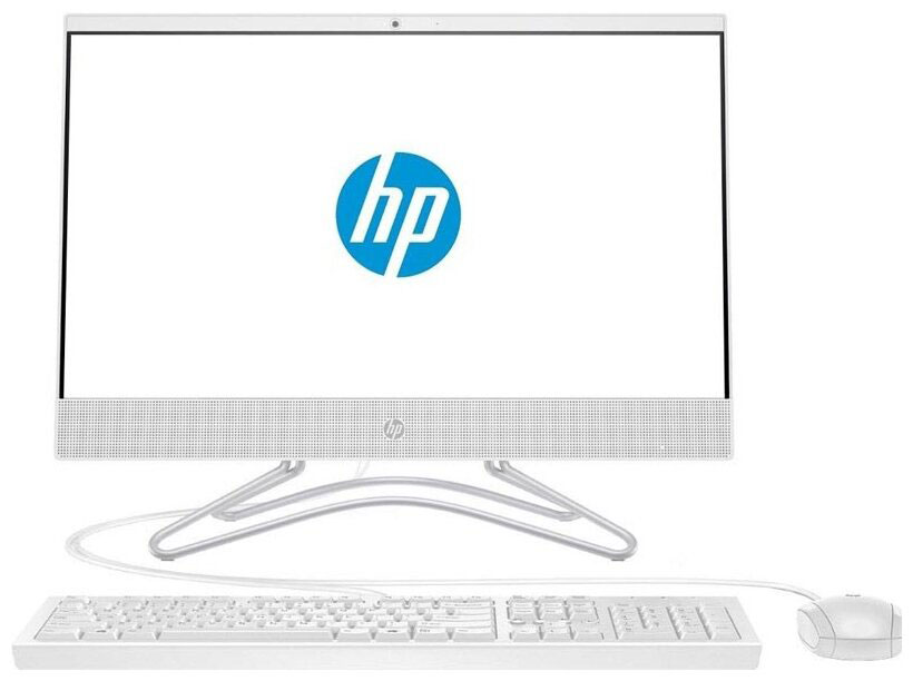 Моноблок 21.5'' HP 200 G4 i5-1235U/8GB/512Gb SDD/DVD-WR/K&M/WiFi/DOS/Snow White