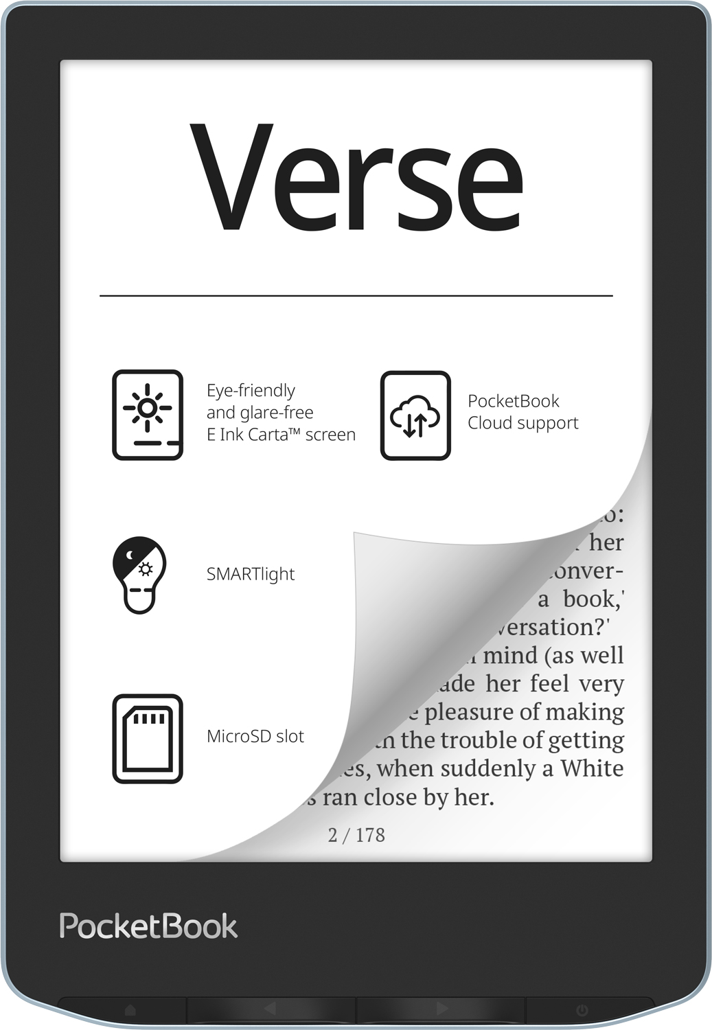 Електронна книжка PocketBook Verse (PB629) Bright Blue