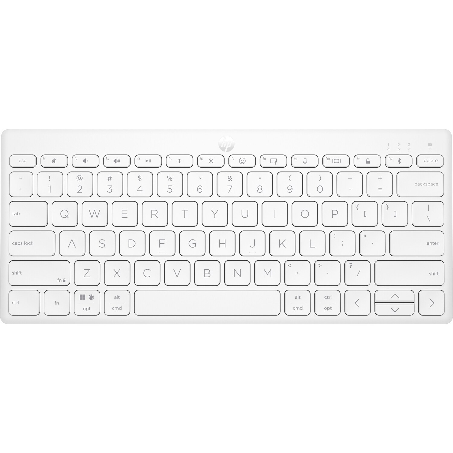 Клавіатура бездротова HP 350 Multi-Device, біла