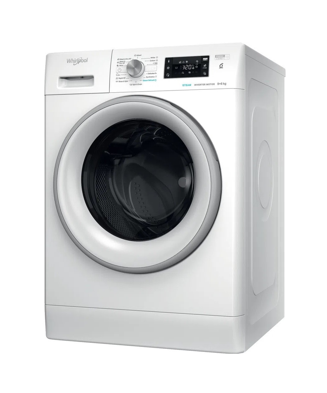 Прально-сушильна машина WHIRLPOOL FFWDB964369SVEE