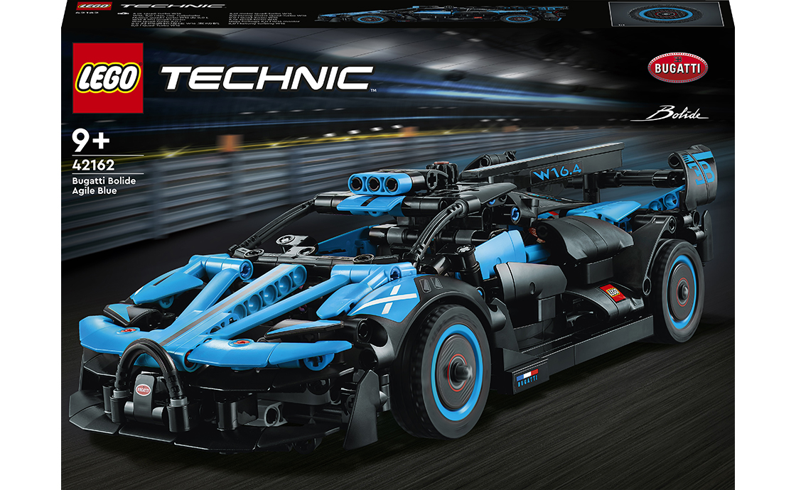 Авто-конструктор LEGO Bugatti Bolide Agile Blue (42162)
