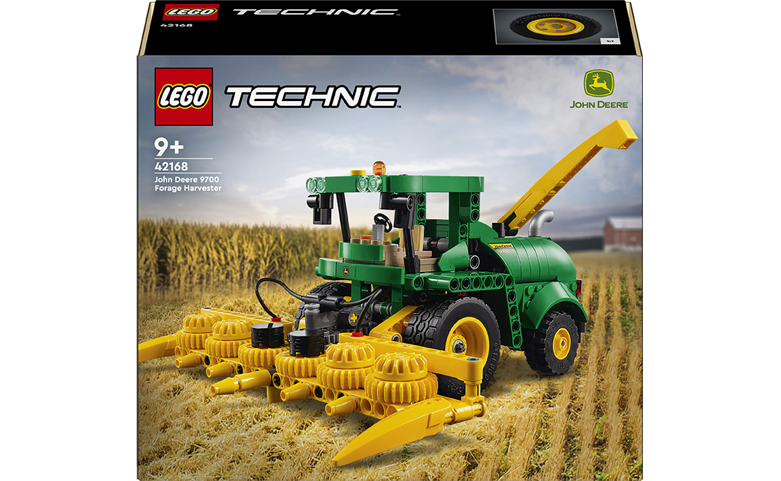 Блоковий конструктор LEGO Technic Кормозбиральний комбайн John Deere 9700 (42168)