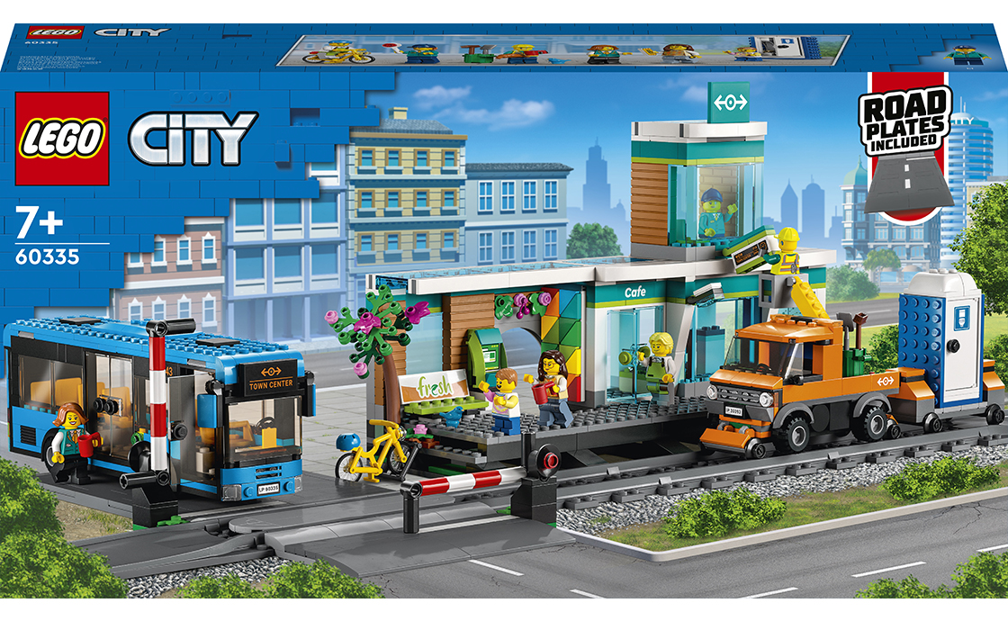 Блоковий конструктор LEGO Залізнична станція (60335)