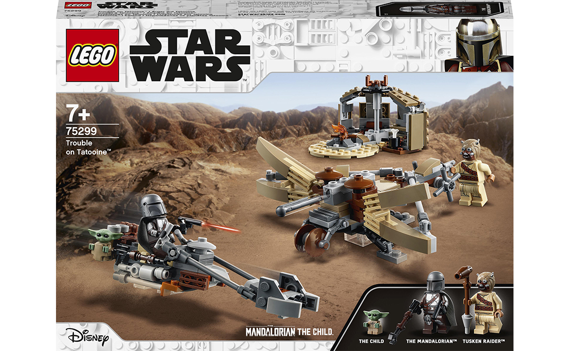 Блоковий конструктор LEGO Star Wars Проблемы на Татуине 276 деталей (75299)
