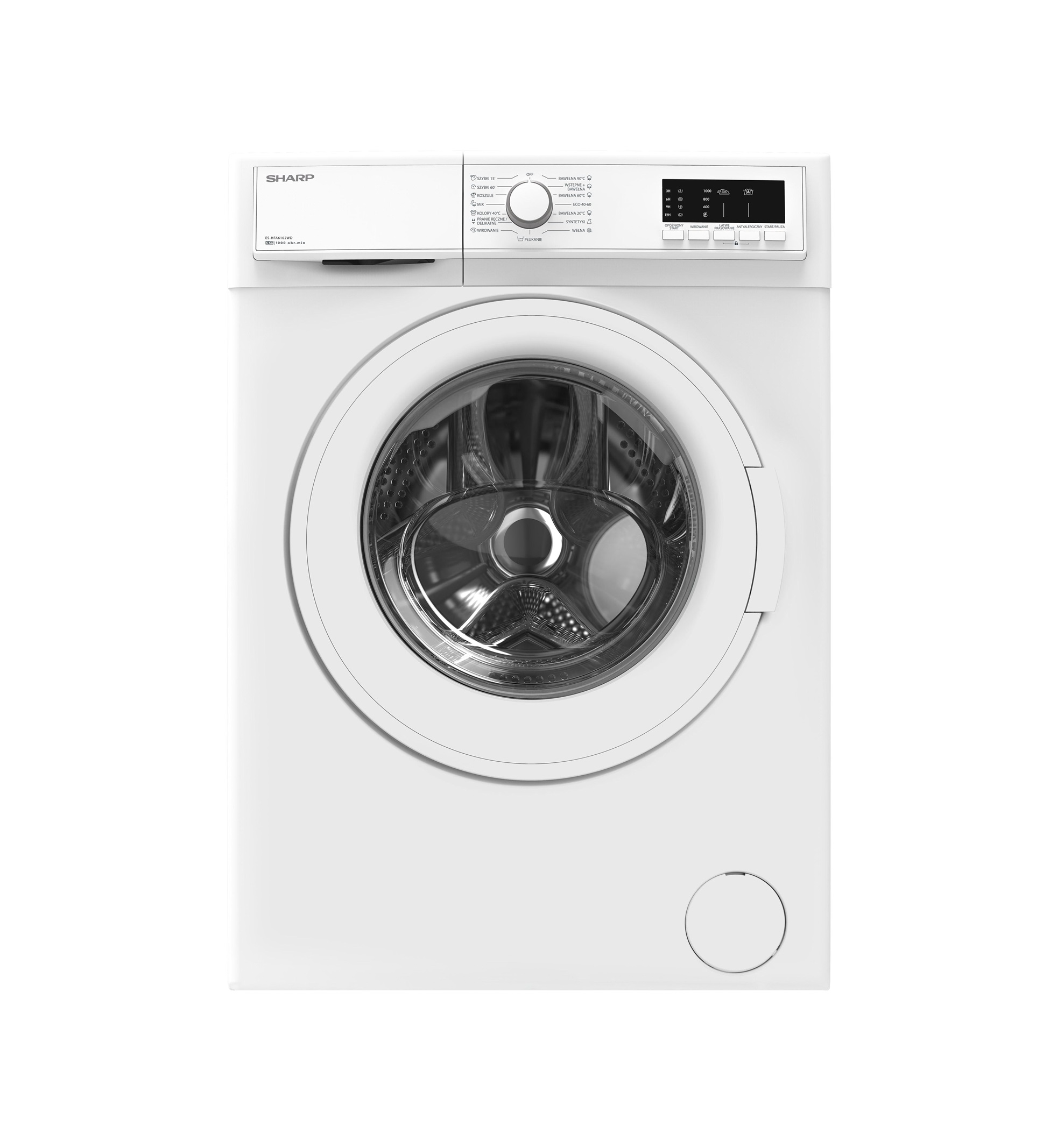 Пральна машина SHARP ES-HFA6102WD-PL