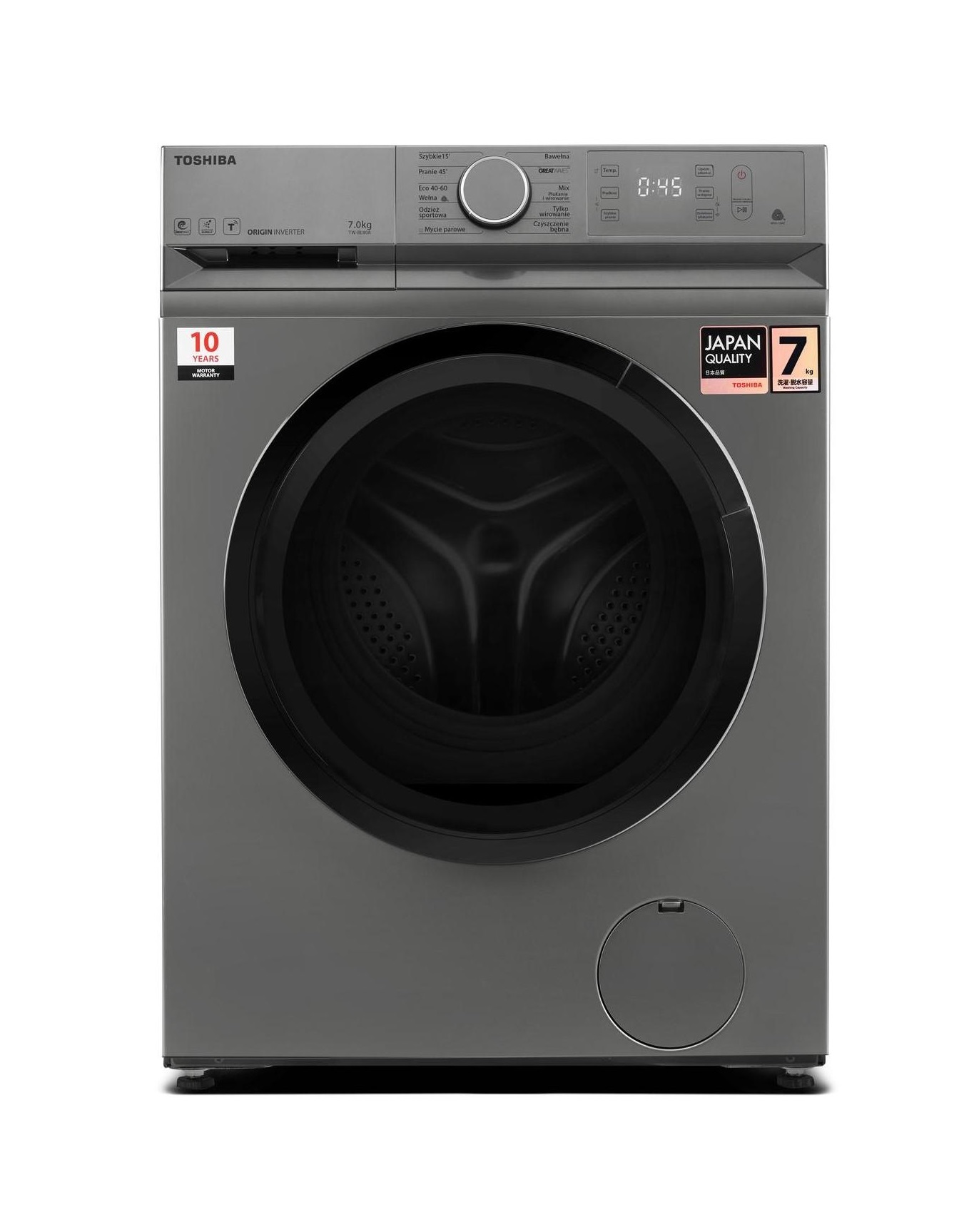 Пральна машина TOSHIBA TW-BL80A2PL(SS)